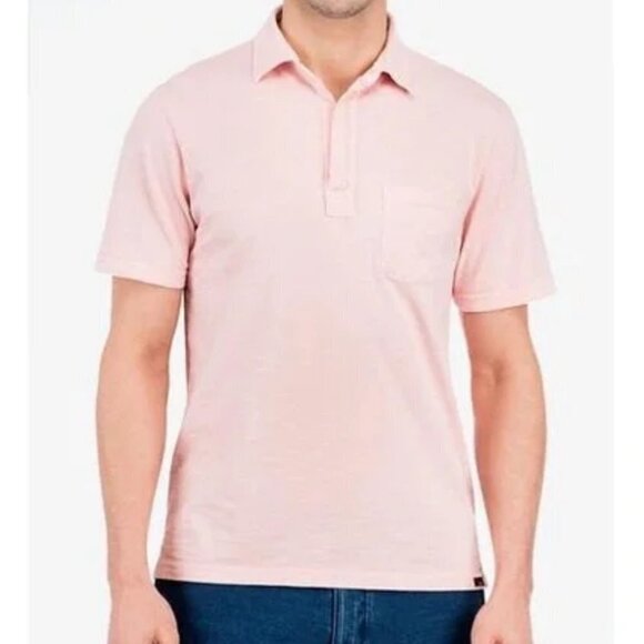 J. Crew Pale Pink 100% Cotton Short Sleeve Polo Shirt Size Large L - Picture 3 of 9
